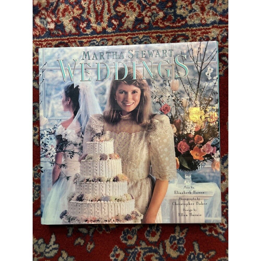Martha Stewart Weddings Book w/Dustjacket, 1987, 1st Edition